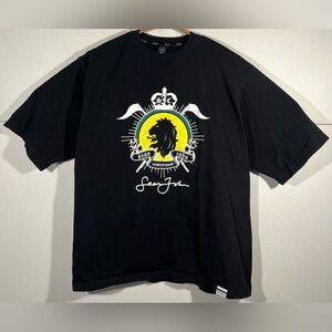 VTG Y2K Sean John Kingston Invitational Black Lion Crest Graphic T Shirts 2XL